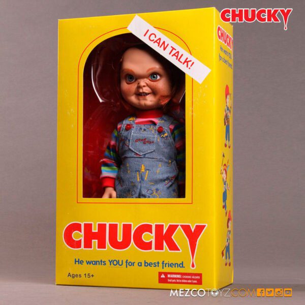Muñeco Diabólico Chucky con sonido 38cm - Imagen 6