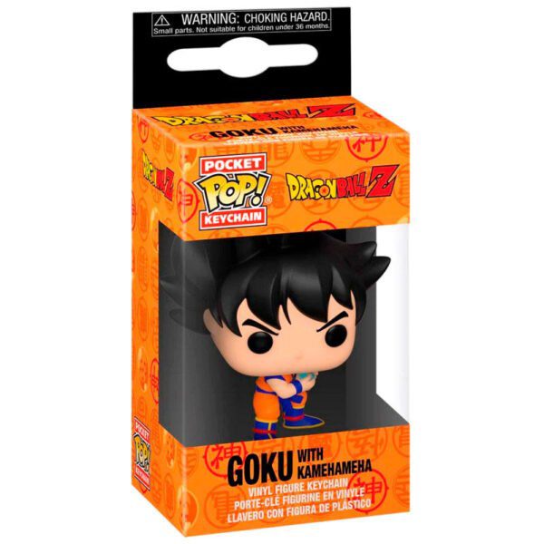 Llavero Pocket POP Dragon Ball Z Goku con Kamehameha - Imagen 2